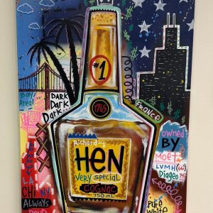 Very Special Henny (TheArtVandal Canvas Painting)